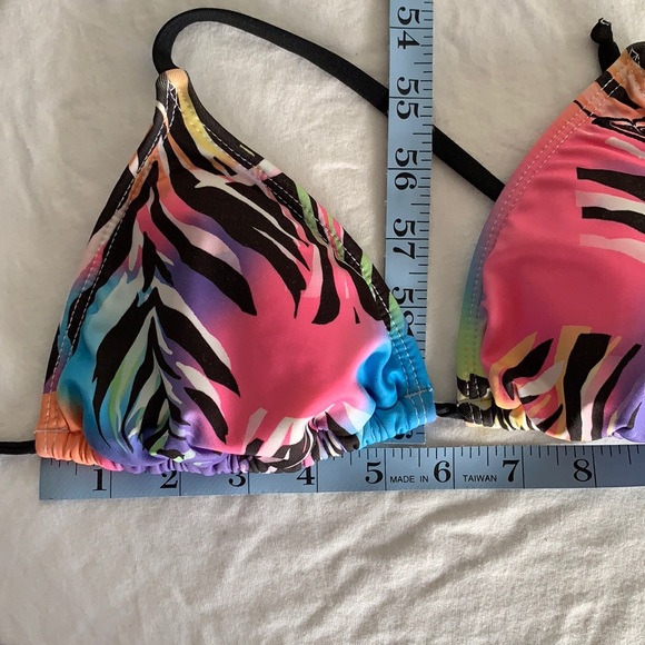 Roxy Multicolour String Bikini Set - Picture 8 of 10